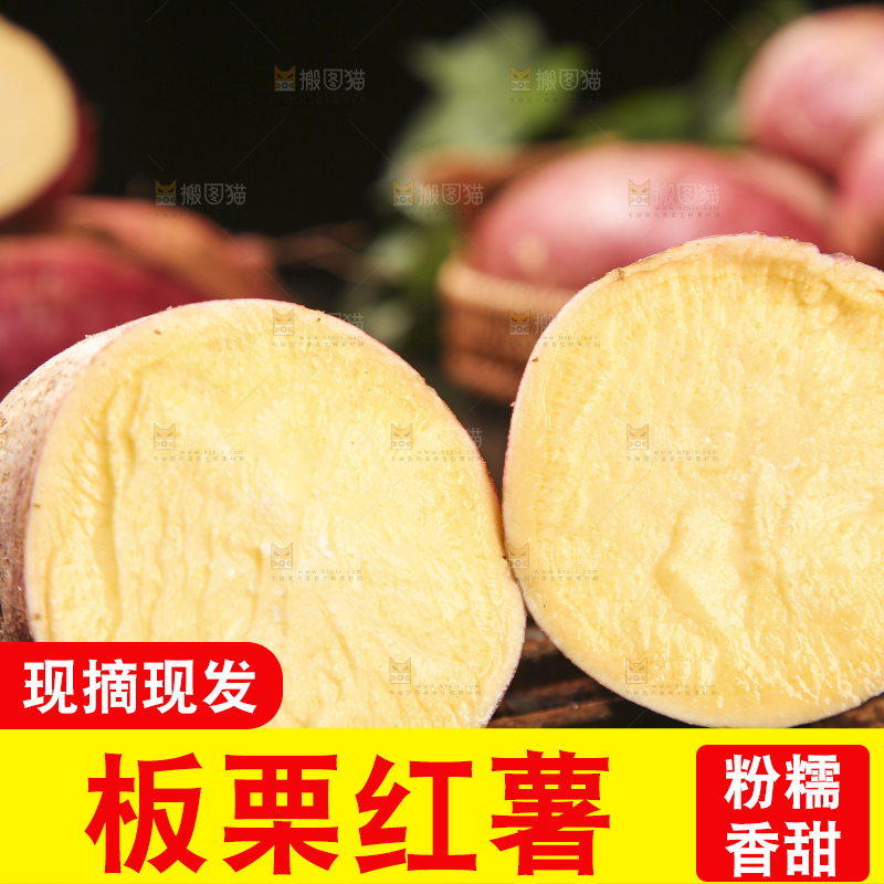 深底上的板栗红薯