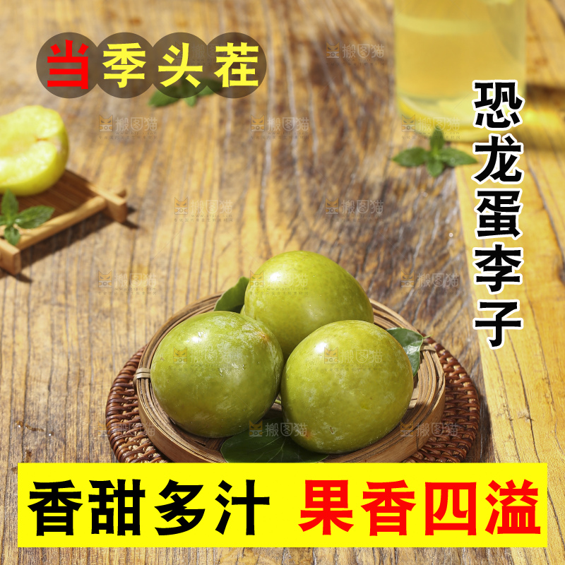 木底上放着恐龙蛋李