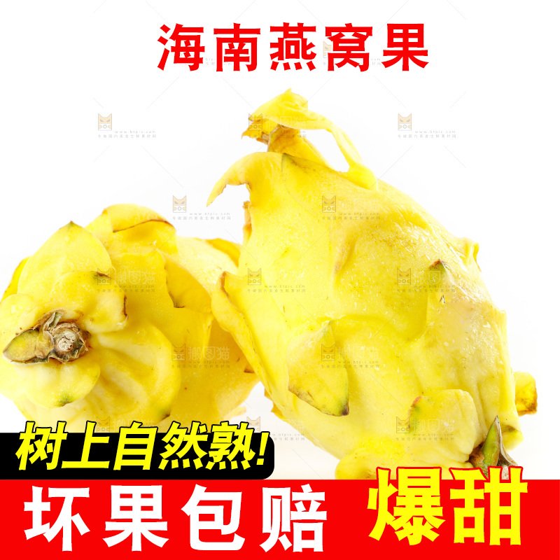 白底上的燕窝果