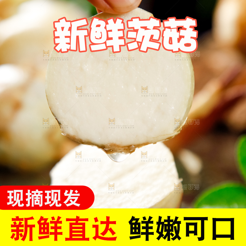 手里拿着切开的云南茨菇