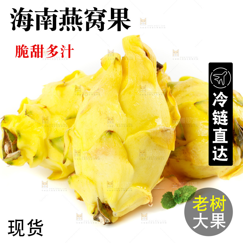白底上的燕窝果