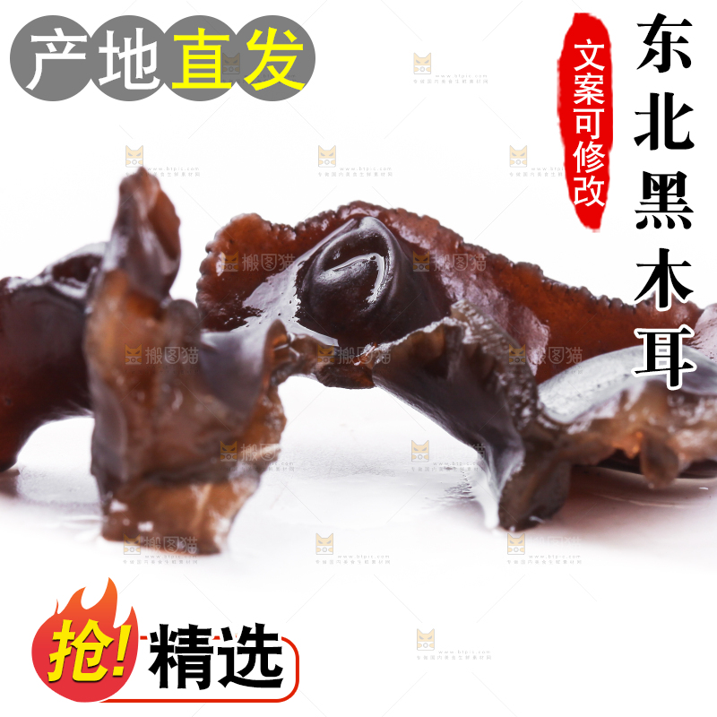 白底上的小碗耳