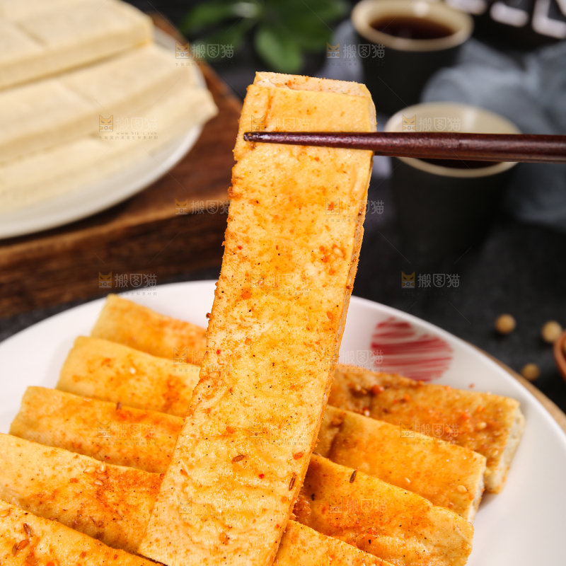 深底上的包浆豆腐