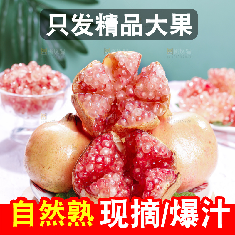 浅底上的蒙自石榴