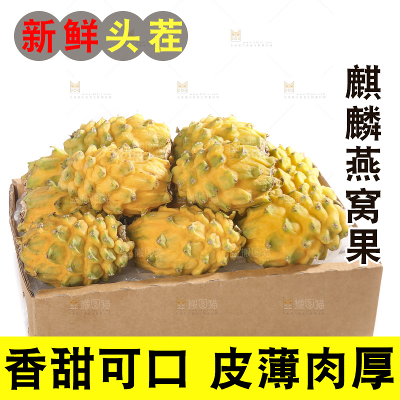白底上的燕窝果