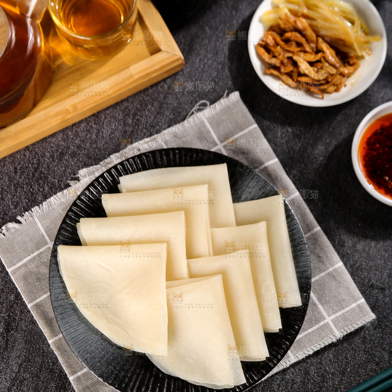 深底上的筋饼皮