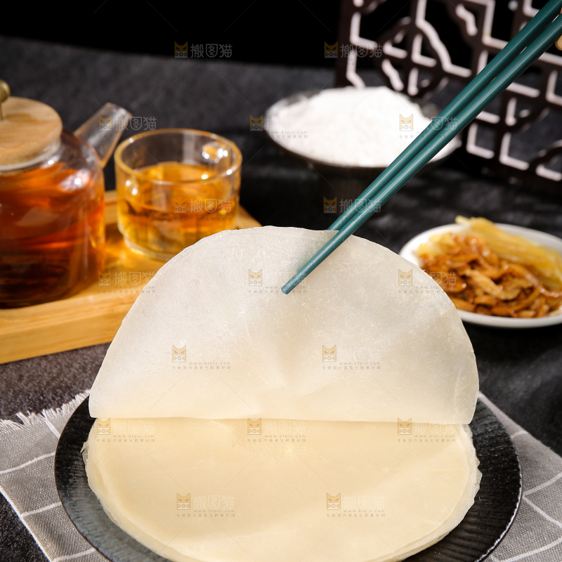 深底上的筋饼皮