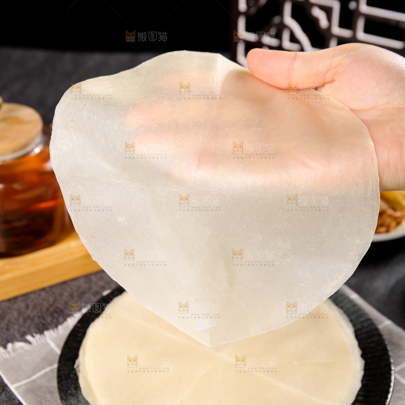 深底上的筋饼皮