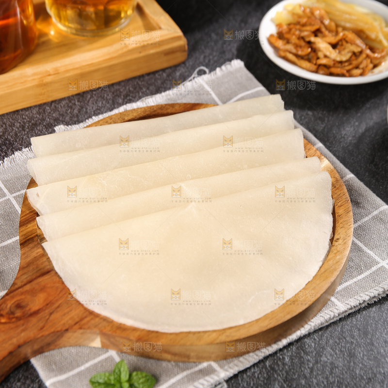 深底上的筋饼皮
