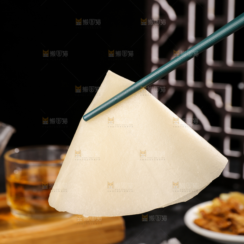 深底上的筋饼皮