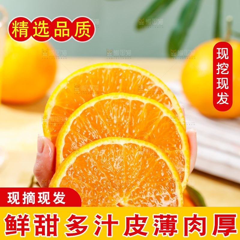 浅底上的爱媛果冻橙