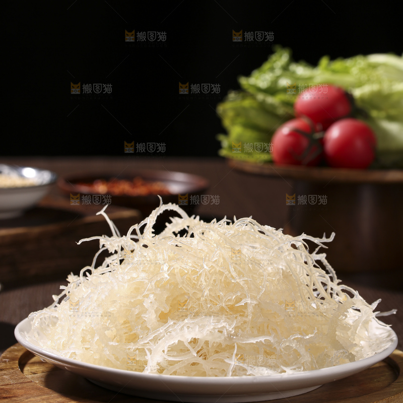 深底上的龙须菜