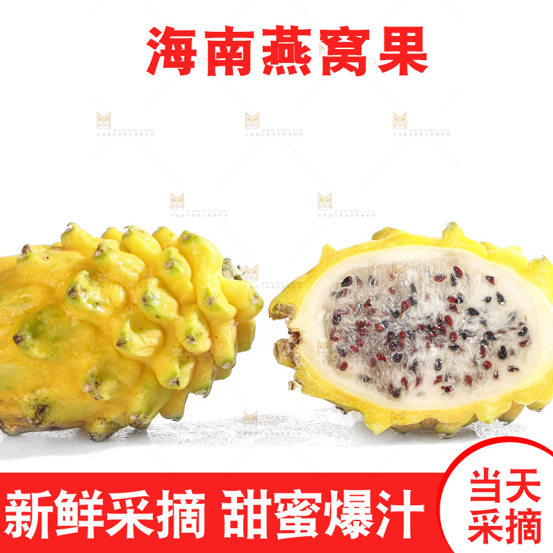 白底上的燕窝果