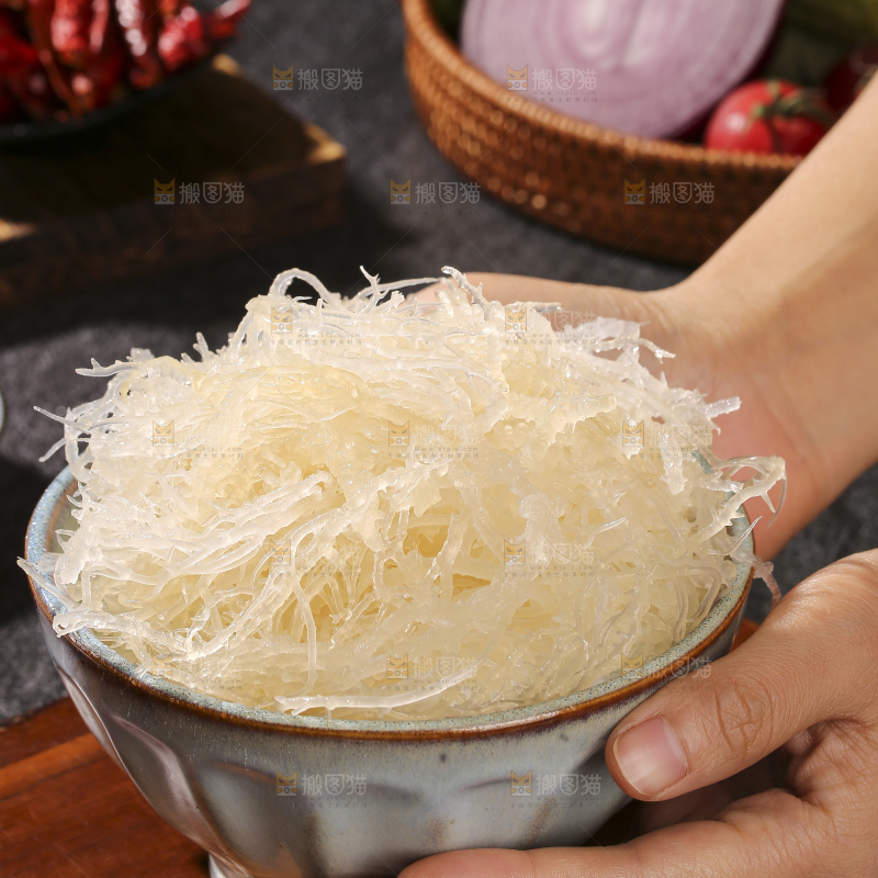 深底上的龙须菜