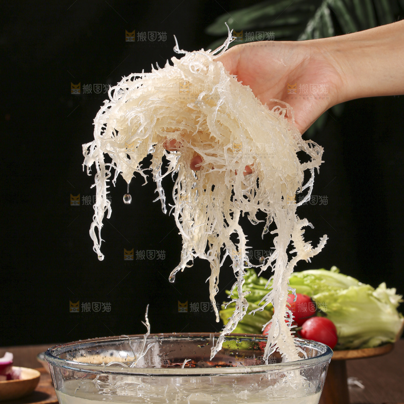 深底上的龙须菜