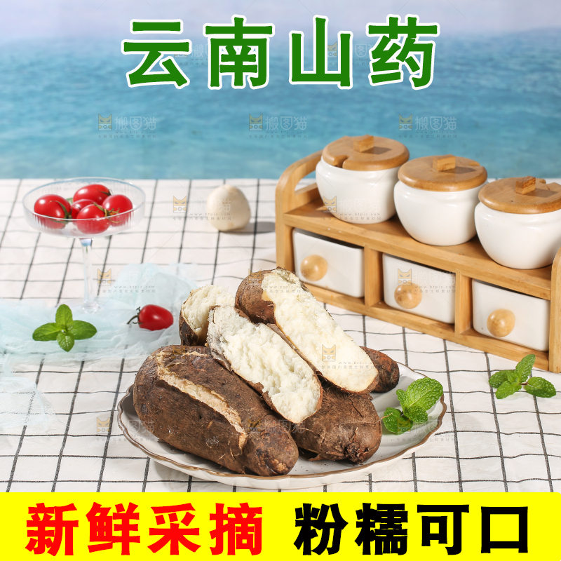 浅底上的云南山药