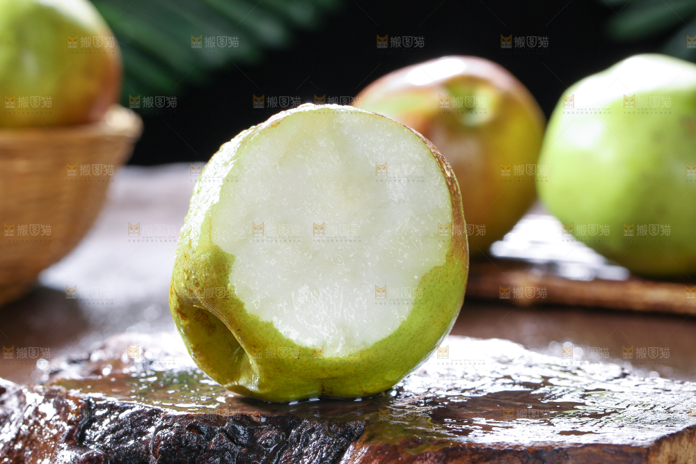 深底上的玉露香梨