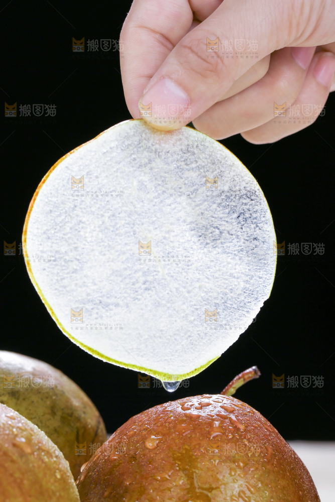 深底上的玉露香梨