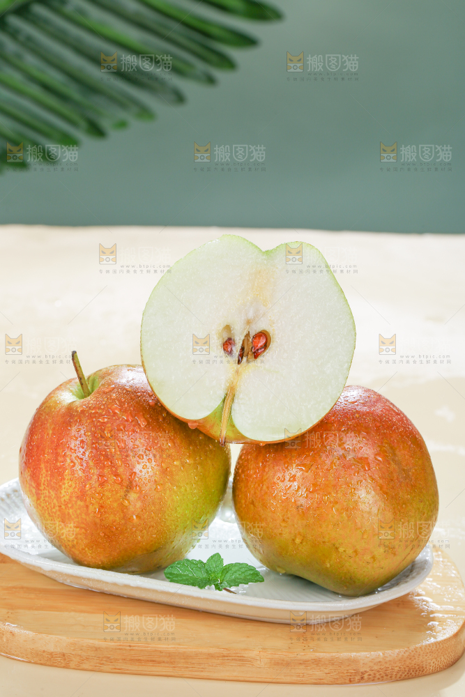 深底上的玉露香梨