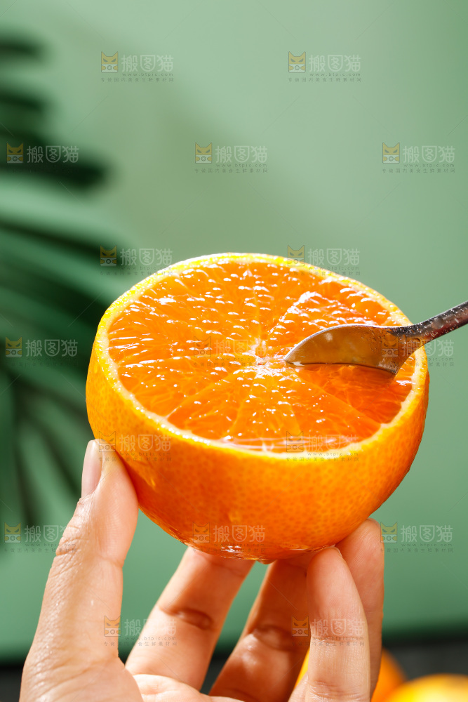 深底上的爱媛果冻橙