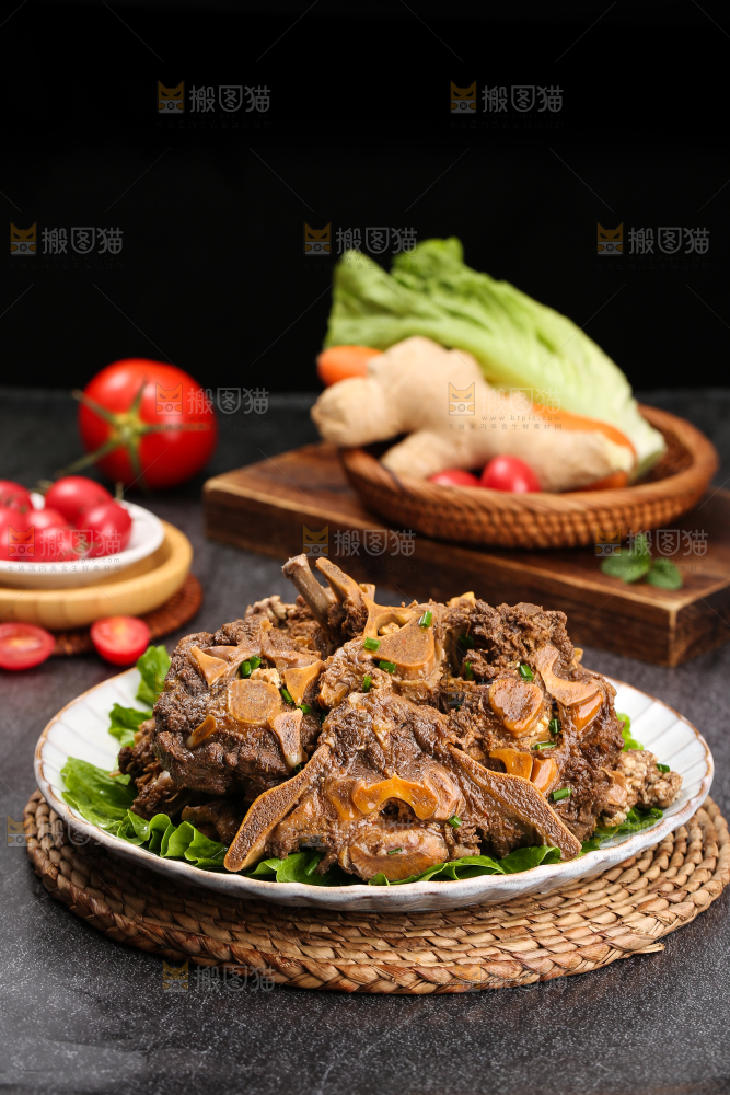 深底上的羊蝎子