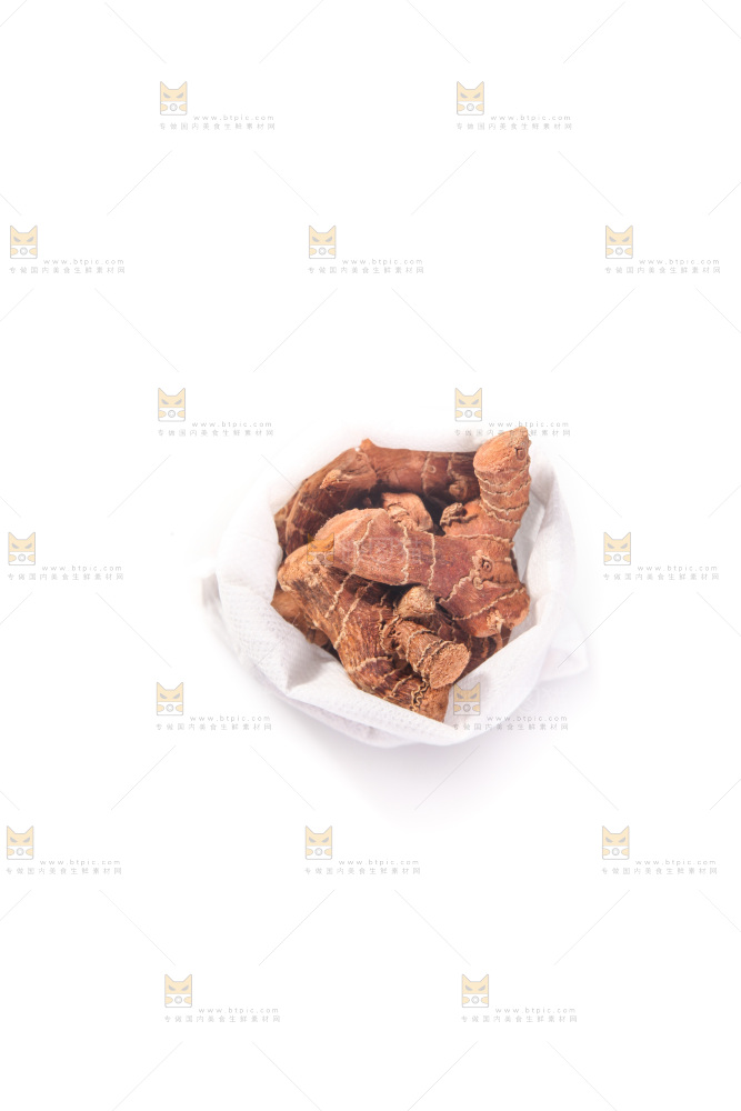 白底上的良姜