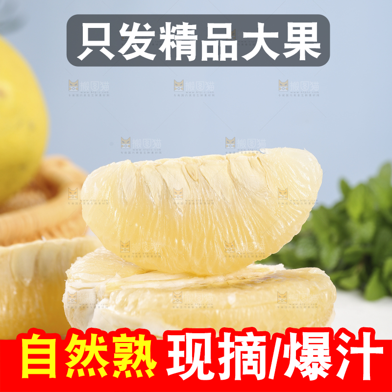 浅底上的沙田柚