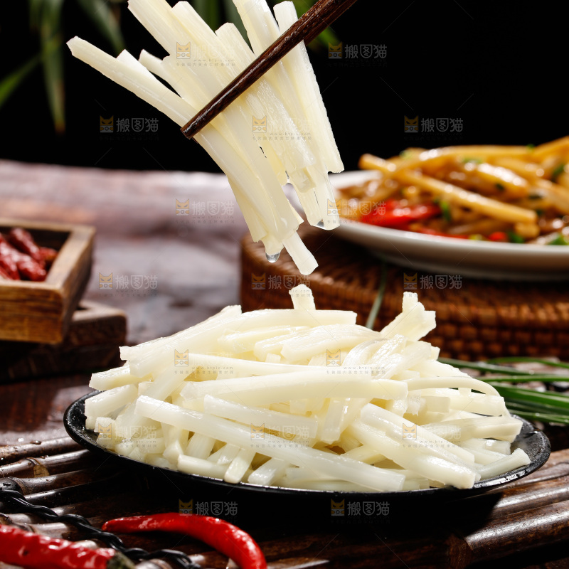 深底上的清水笋丝