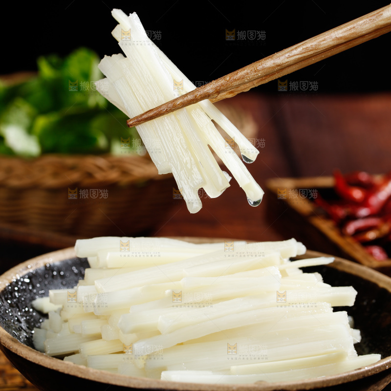 深底上的清水笋丝