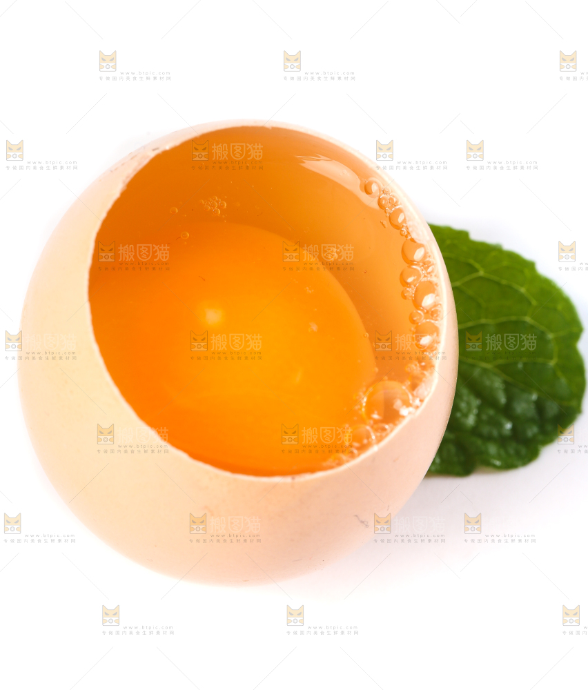白底上的土鸡蛋