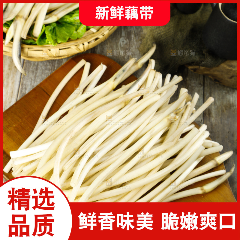 深底上的藕带