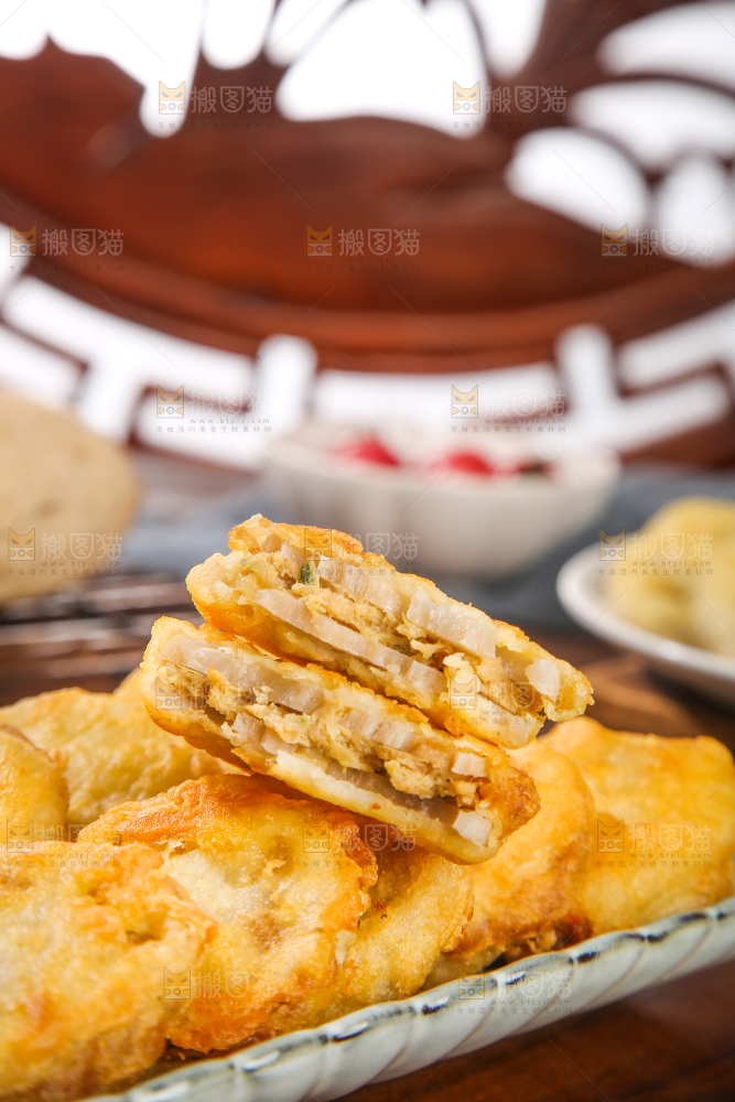 木底上的藕夹