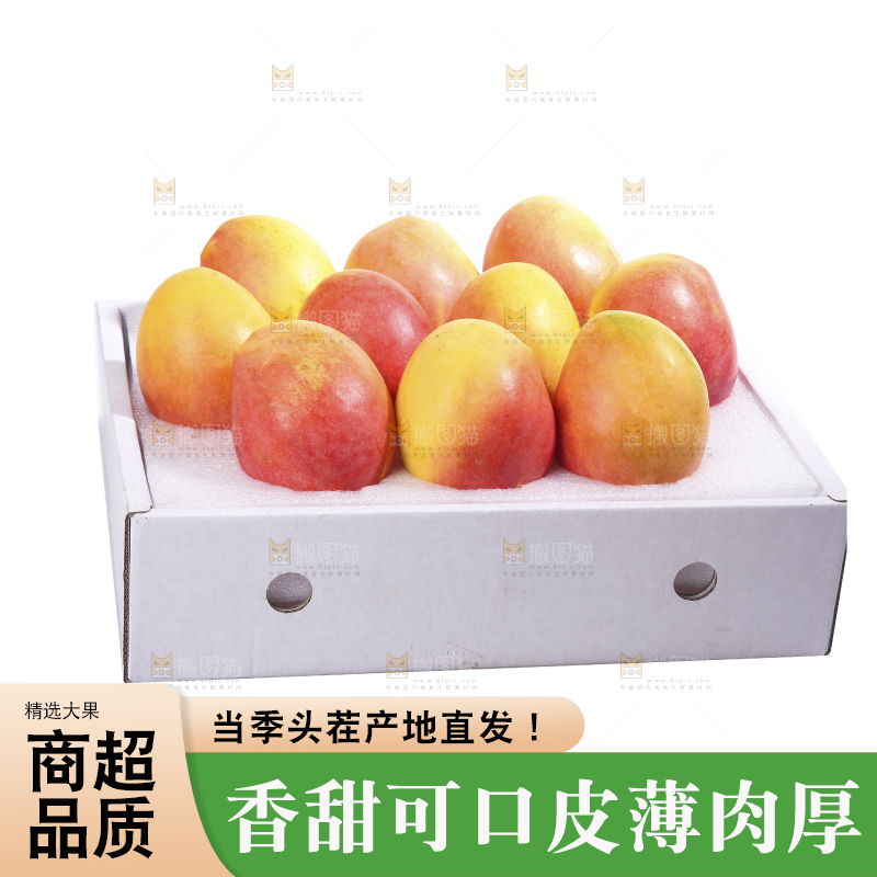 白底上的澳芒