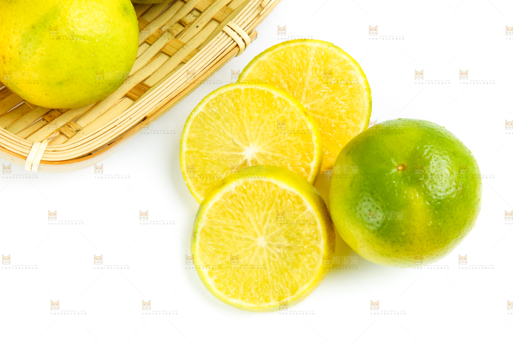 白底上的皇帝柑