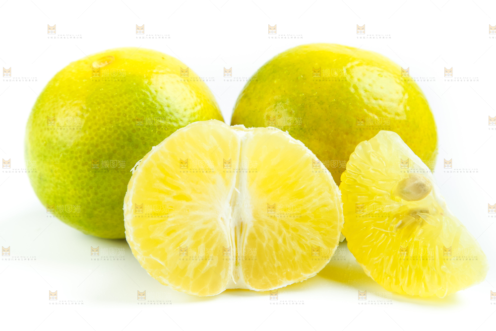 白底上的皇帝柑