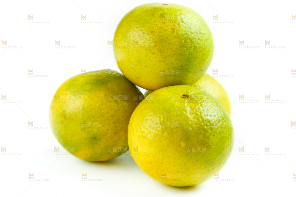 白底上的皇帝柑