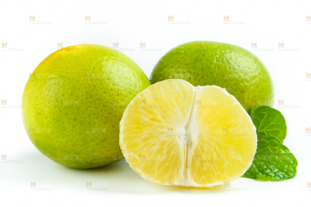 白底上的皇帝柑