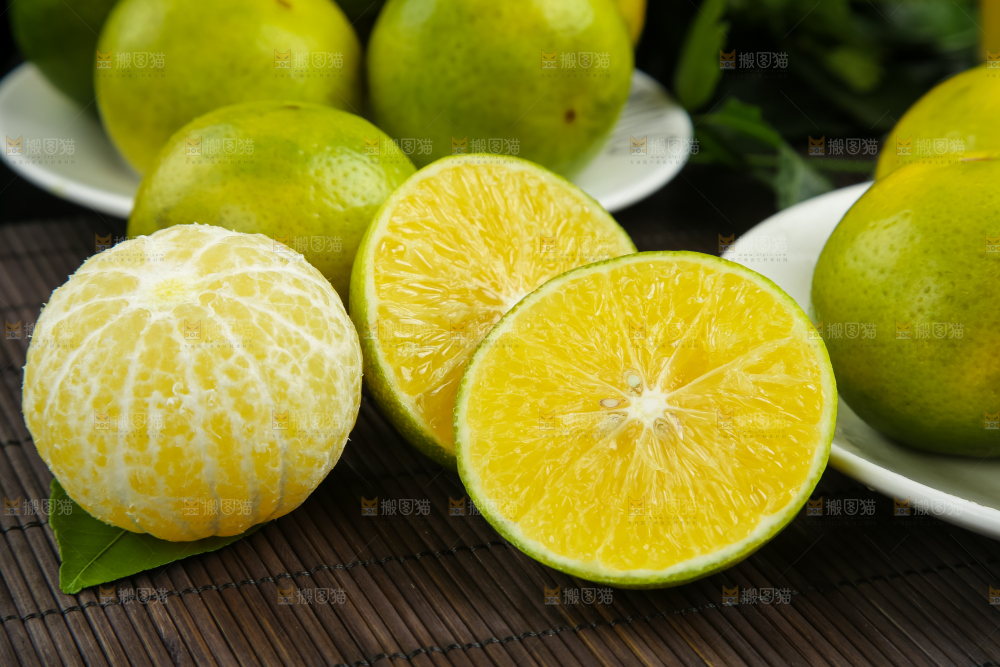 深底上的皇帝柑