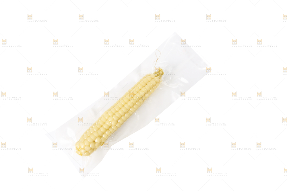 白底上的手指糯玉米