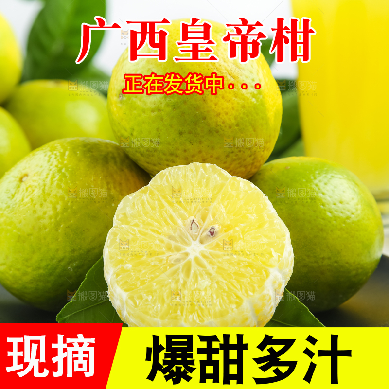浅底上的皇帝柑