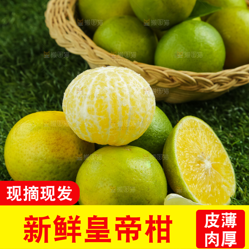 深底上的皇帝柑