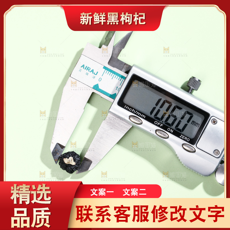 浅底上的黑枸杞