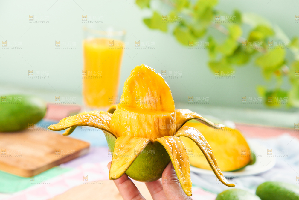 浅底上的新鲜大青芒