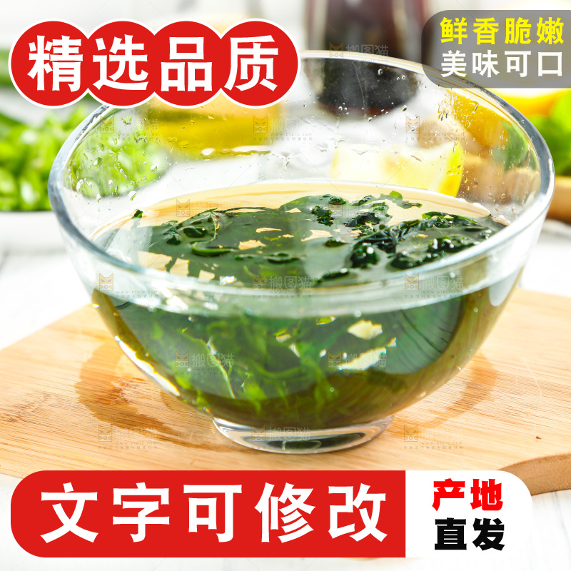 浅底上的裙带菜
