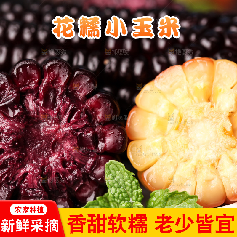 深底上的玉米