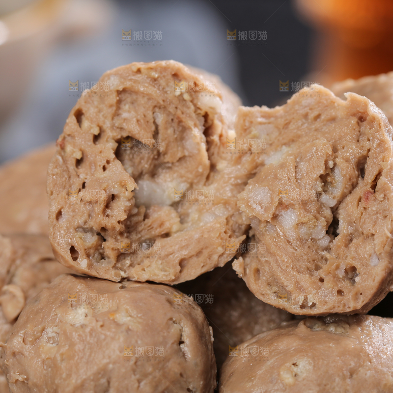 深底上的牛筋丸