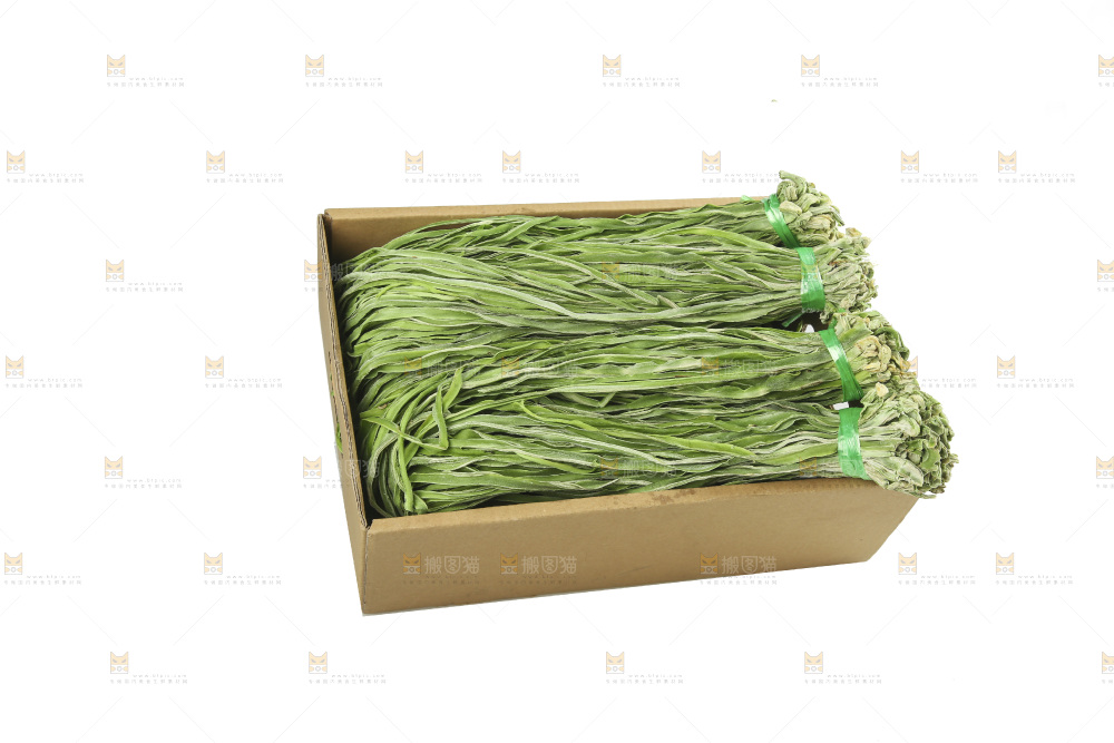 白底上的贡菜