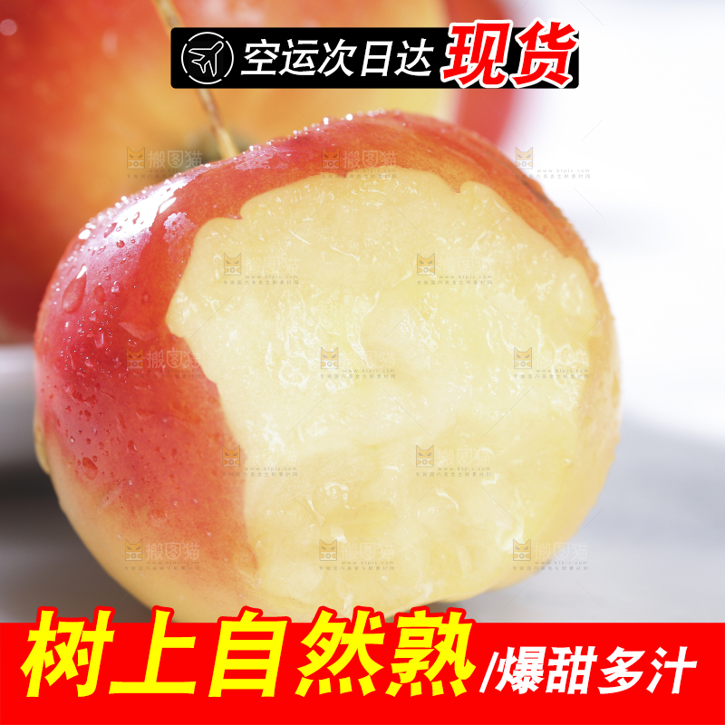 浅底上的海棠果