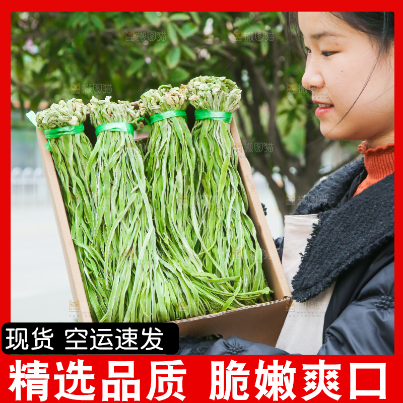 手里拿着贡菜