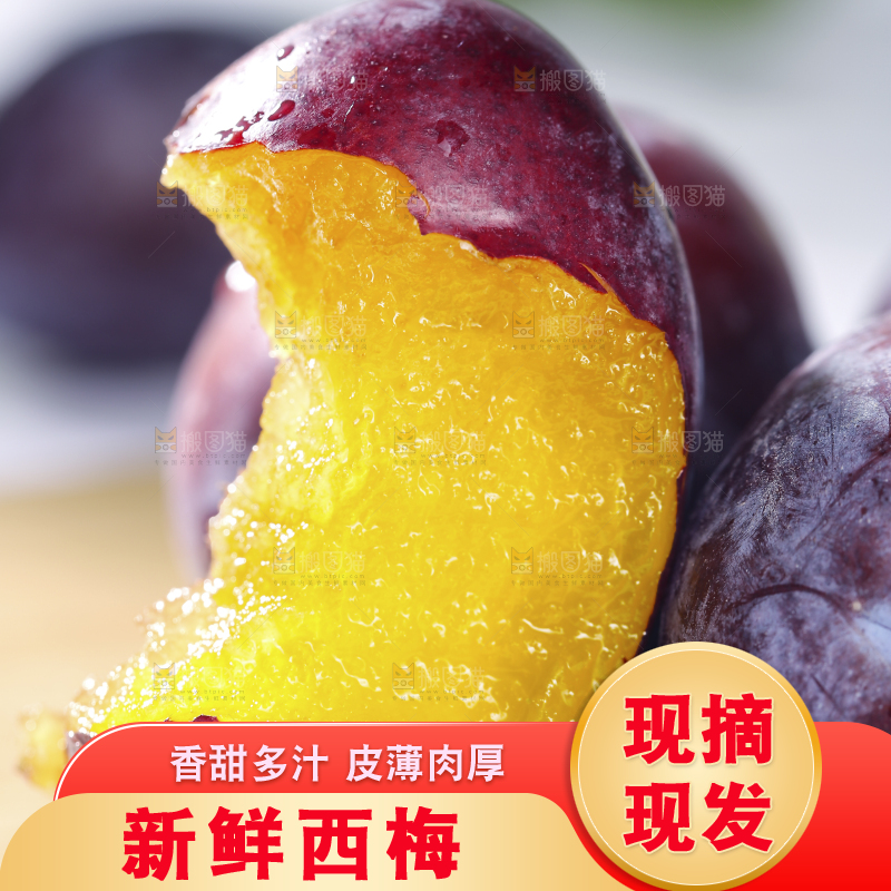浅底上的西梅